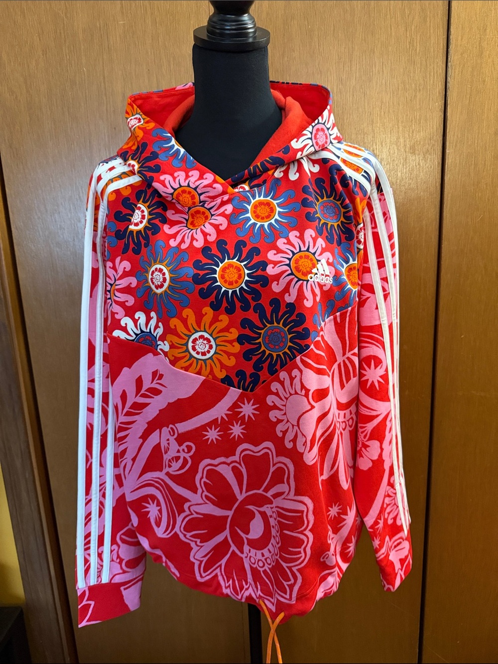 Adidas x FARM Rio Floral Hoodie & Flared Pants Set – NWT | Size 1X - Picture 5 of 16